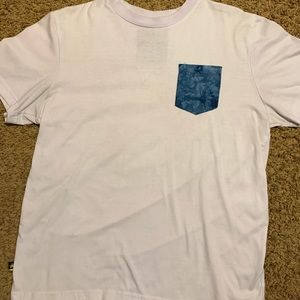 Maxi Milian white T-shirt with blue tie-dye!